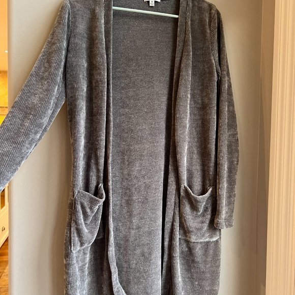 Super Comfy *Suede* Cardigan - Picture 1 of 3